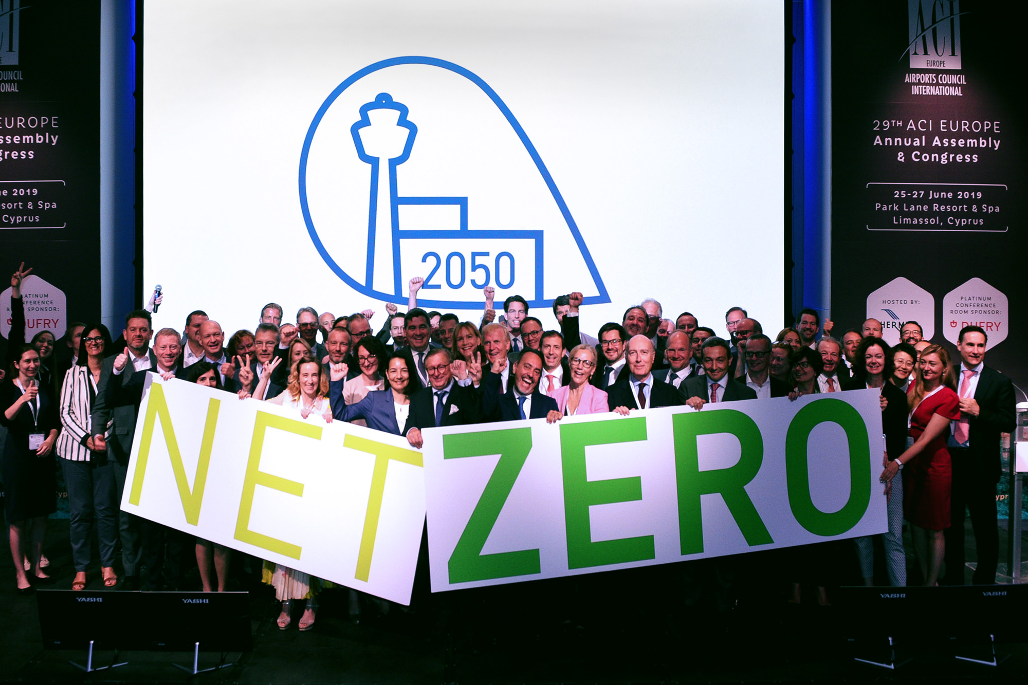 All four European airports in the AviAlliance portfolio have signed a resolution by ACI Europe aimed at reducing net emissions at European airports to zero by 2050.