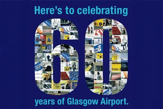 Glasgow Airport celebrates 60 years of aviation history